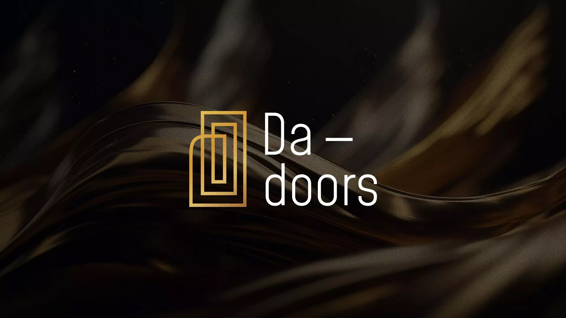 Разработка логотипа для компании «DA-DOORS» в Соликамске